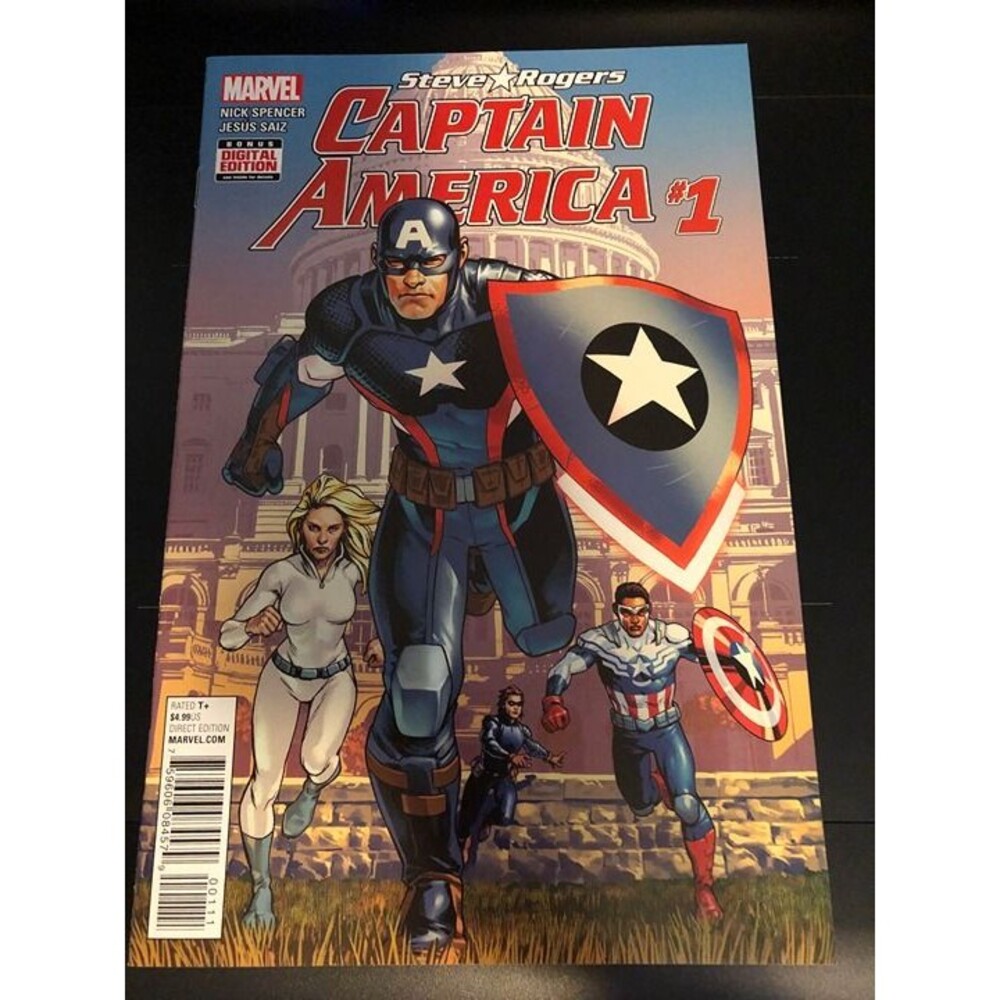 Steve Rogers Captain America #1 1st Print Hydra Cap Marvel Comics 2016 NM